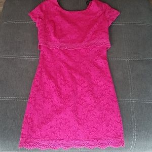 Chinese Laundry, pink, lace dress